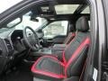 Sport Black/Red Interior Photo for 2019 Ford F150 #133696920