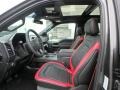 Sport Black/Red 2019 Ford F150 Lariat Sport SuperCrew 4x4 Interior Color