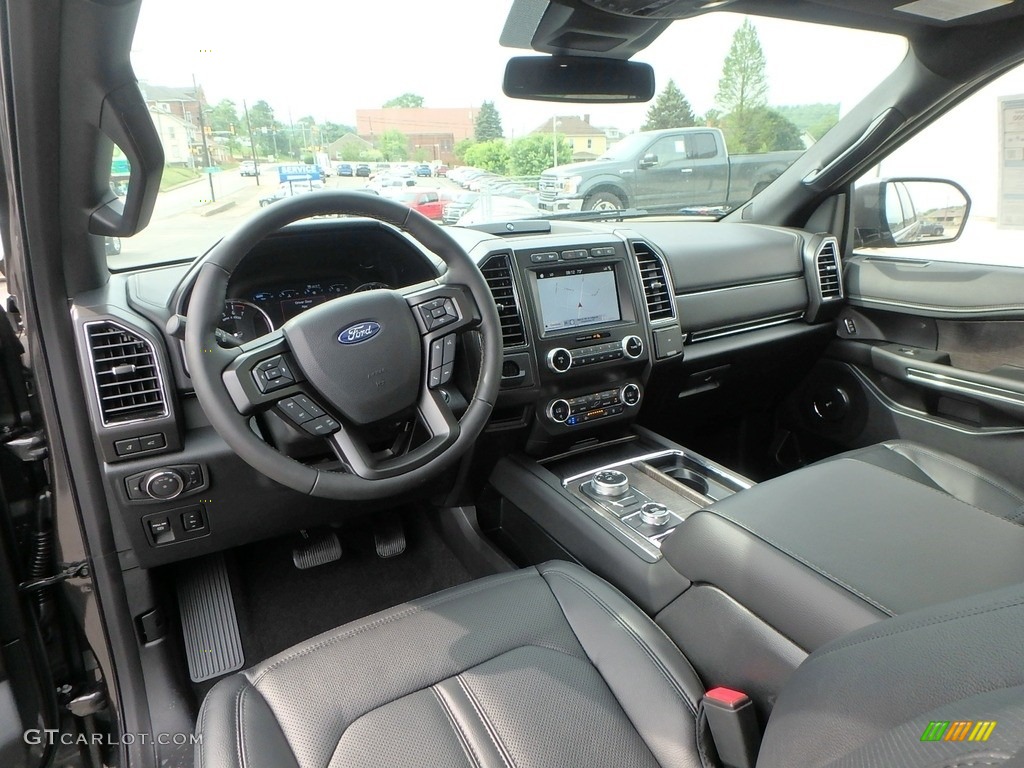 Ebony Interior 2019 Ford Expedition Limited 4x4 Photo #133697394