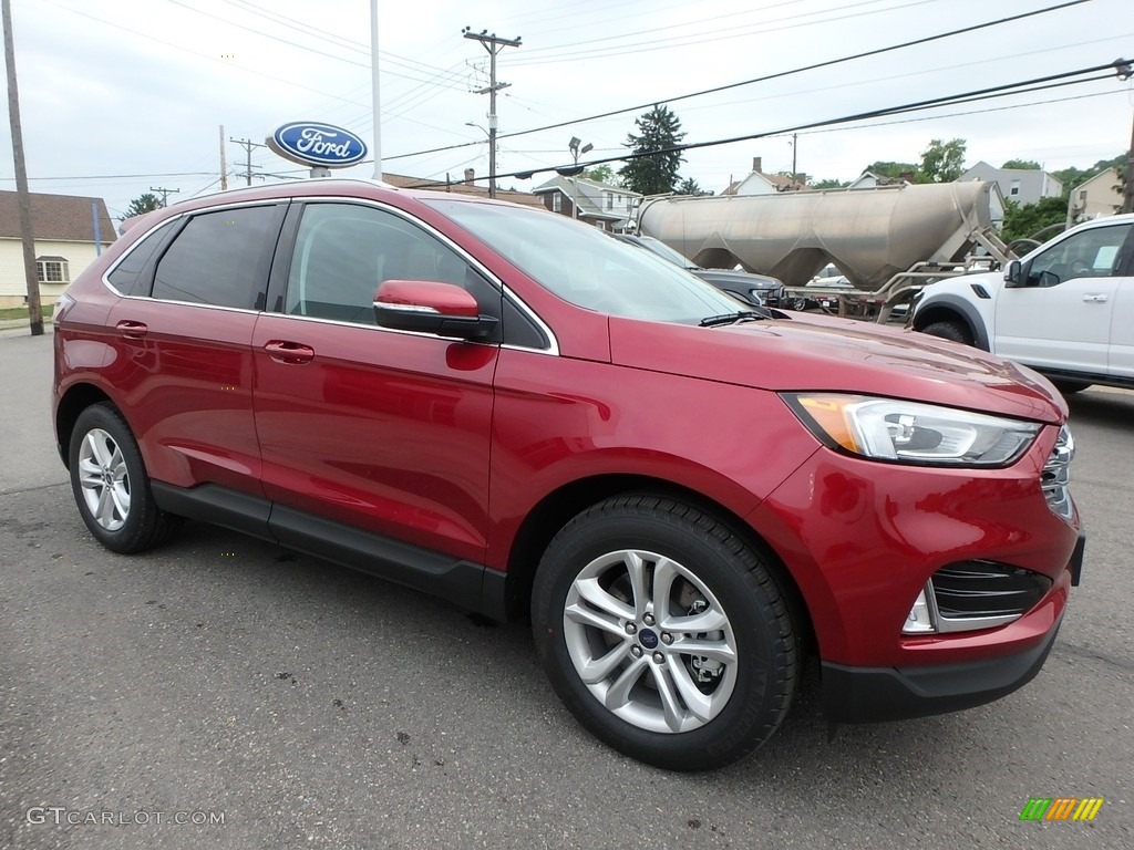Ruby Red 2019 Ford Edge SEL AWD Exterior Photo #133699107