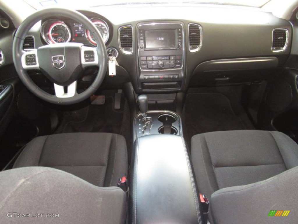 2013 Durango SXT - Bright White / Black photo #4