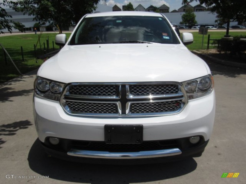 2013 Durango SXT - Bright White / Black photo #7