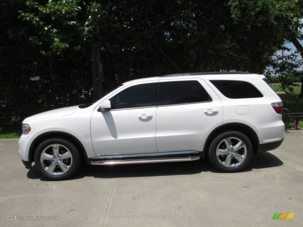 2013 Durango SXT - Bright White / Black photo #8