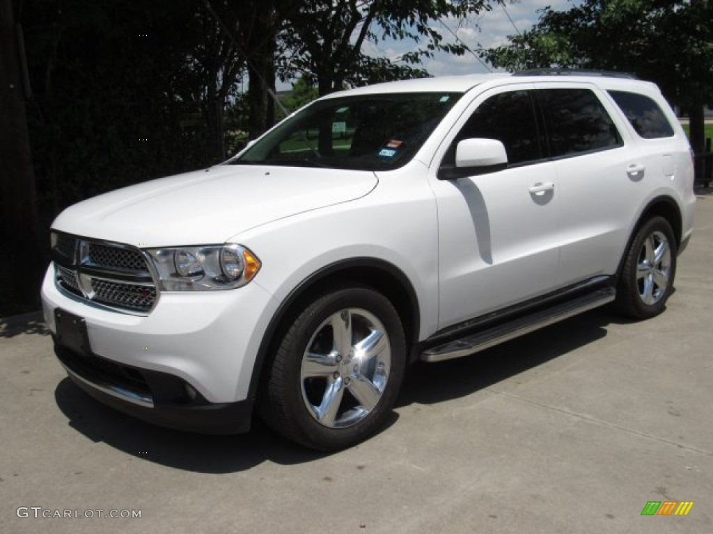 2013 Durango SXT - Bright White / Black photo #13