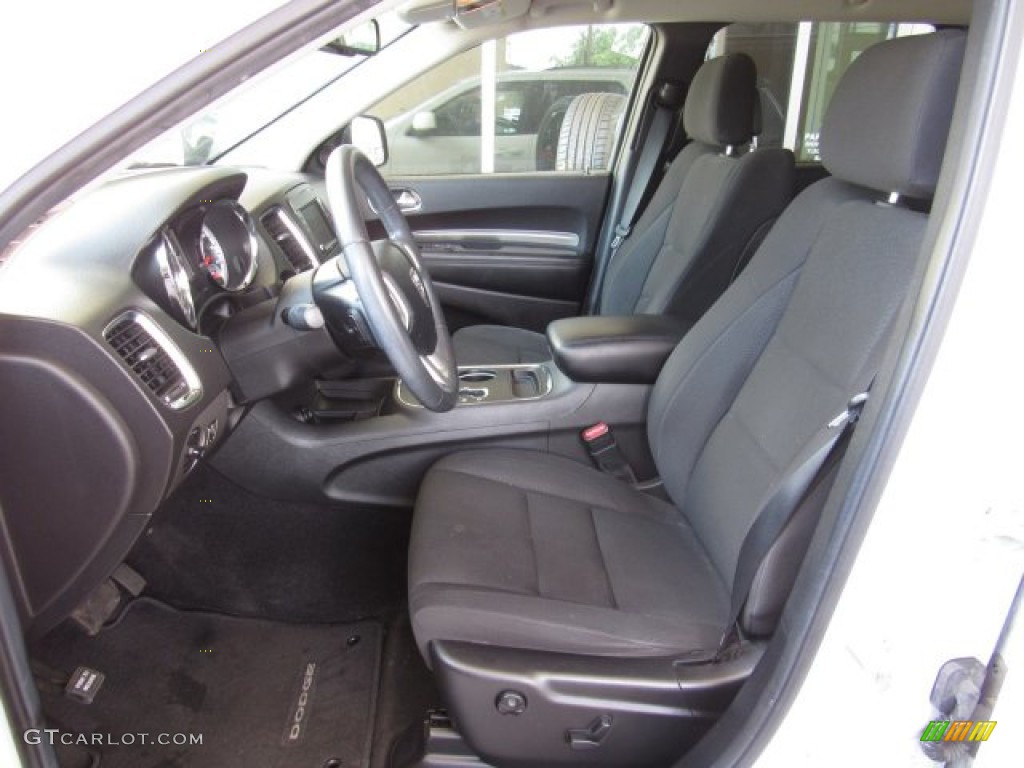 2013 Durango SXT - Bright White / Black photo #14