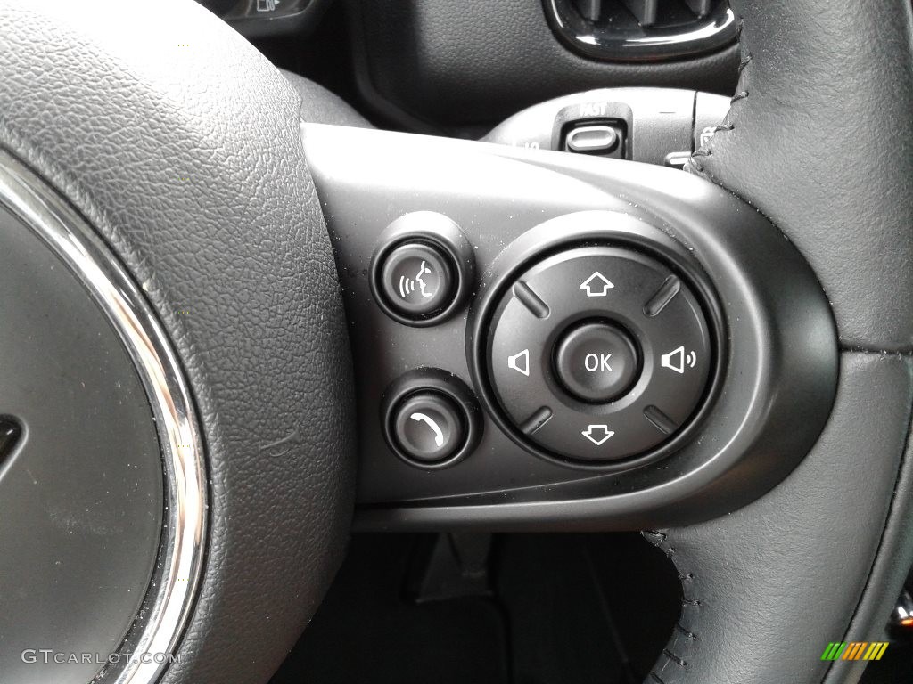 2019 Mini Countryman Cooper Carbon Black Steering Wheel Photo #133700943