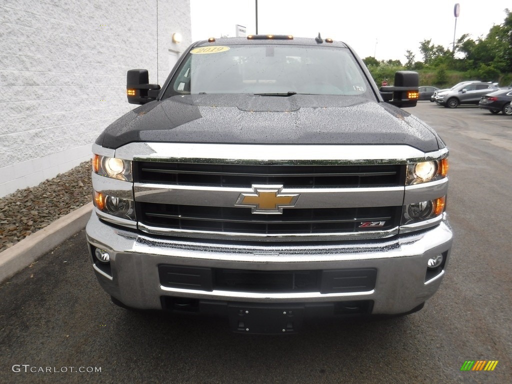 2019 Silverado 2500HD LT Double Cab 4WD - Graphite Metallic / Jet Black photo #7