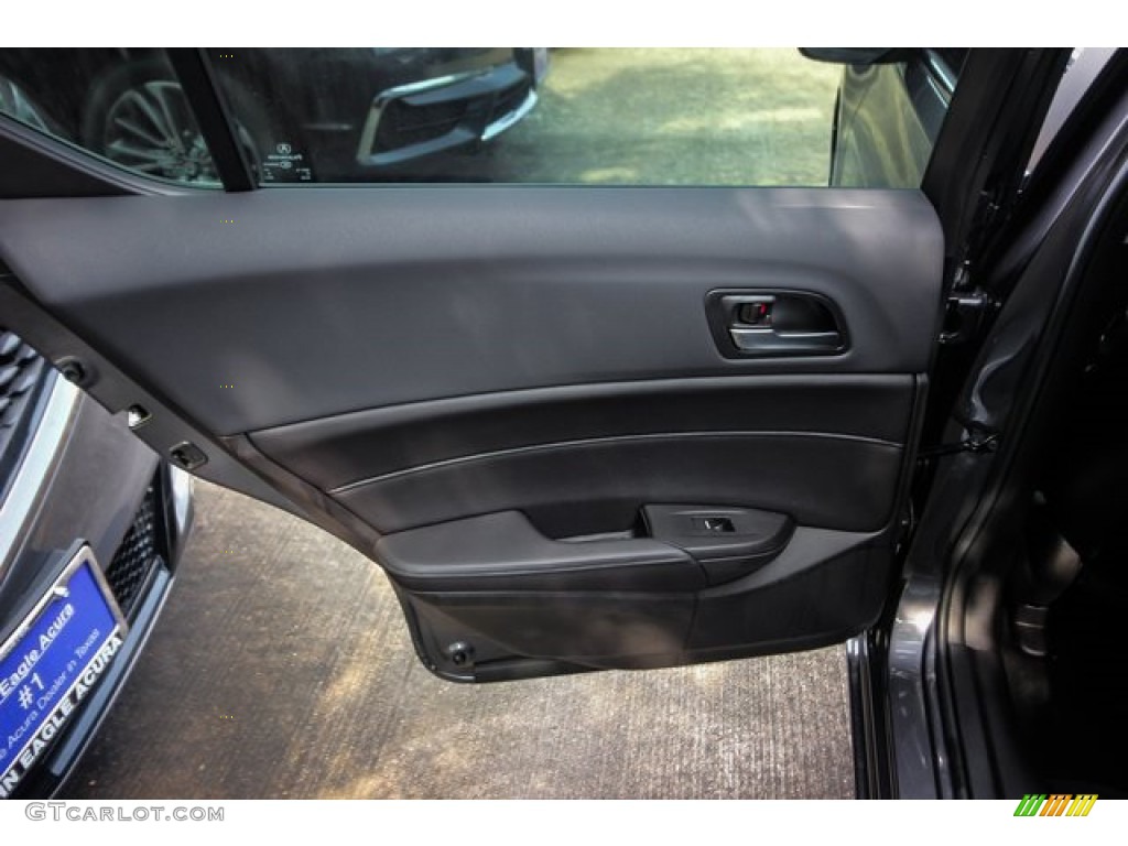 2019 Acura ILX Standard ILX Model Ebony Door Panel Photo #133701864