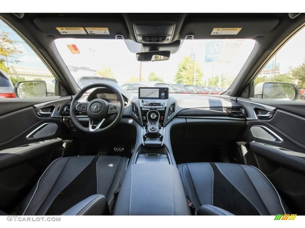 Ebony Interior 2020 Acura RDX A-Spec Photo #133703253