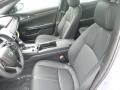 Black 2019 Honda Civic Sport Touring Hatchback Interior Color