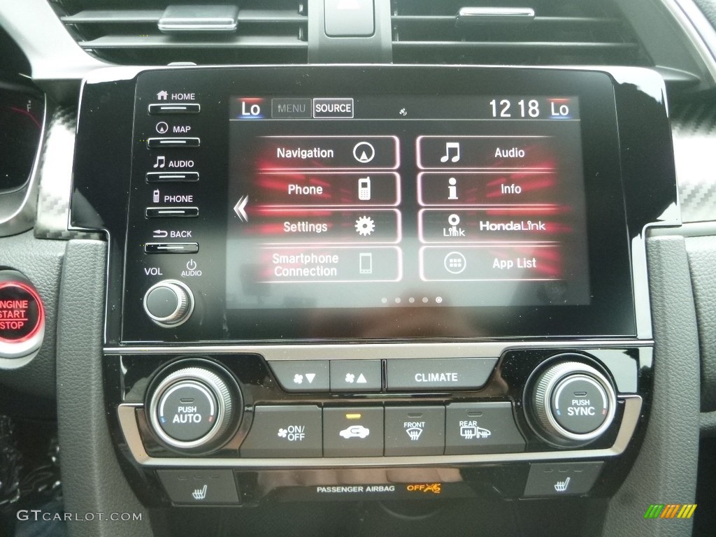 2019 Honda Civic Sport Touring Hatchback Controls Photos