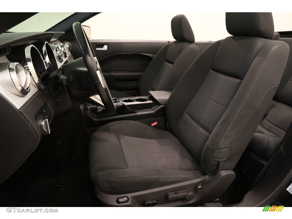 2005 Mustang V6 Premium Convertible - Black / Dark Charcoal photo #6