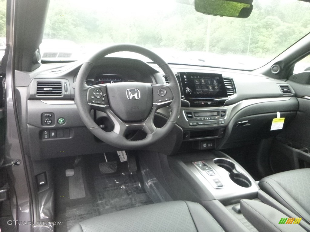 2019 Honda Passport EX-L AWD Black Dashboard Photo #133706041