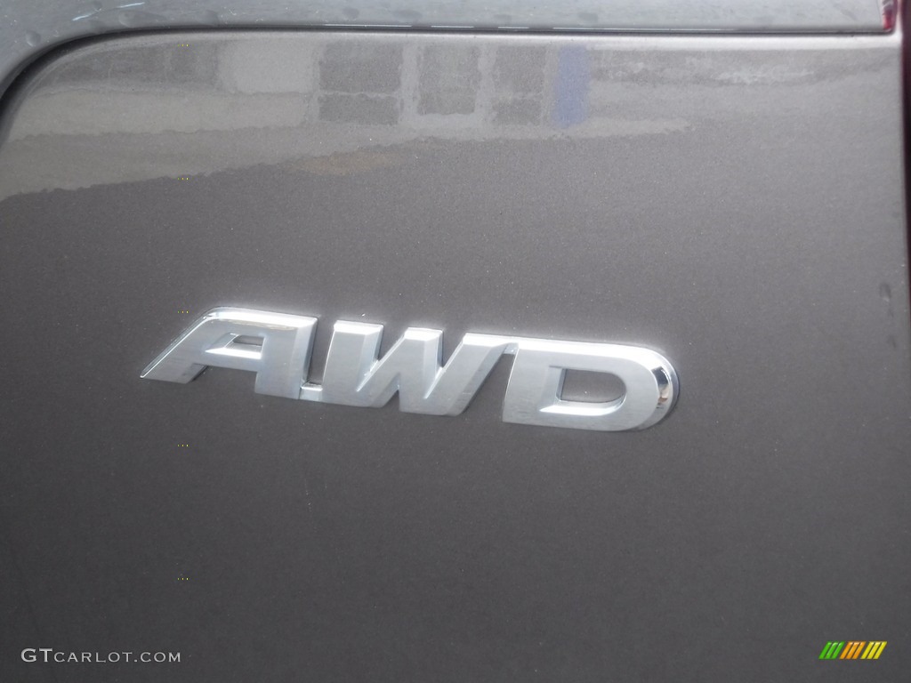 2016 CR-V EX AWD - Urban Titanium Metallic / Beige photo #11