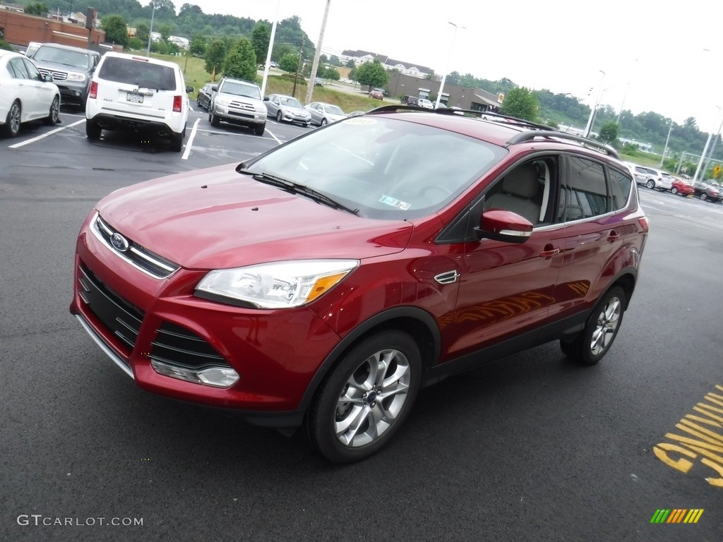 2013 Escape SEL 2.0L EcoBoost 4WD - Ruby Red Metallic / Charcoal Black photo #5