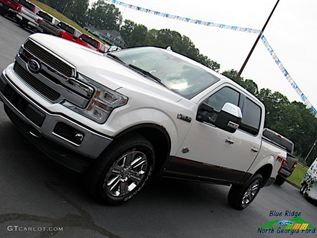 2019 F150 King Ranch SuperCrew 4x4 - White Platinum / King Ranch Kingsville/Java photo #34