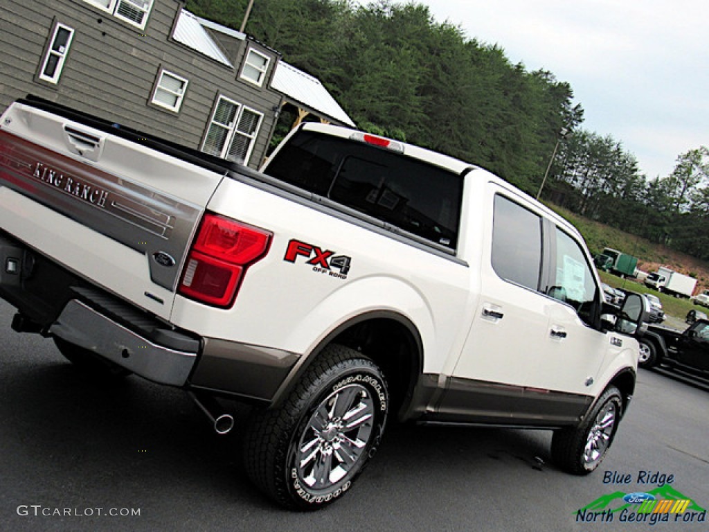 2019 F150 King Ranch SuperCrew 4x4 - White Platinum / King Ranch Kingsville/Java photo #36