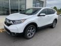 2019 Platinum White Pearl Honda CR-V EX AWD  photo #2