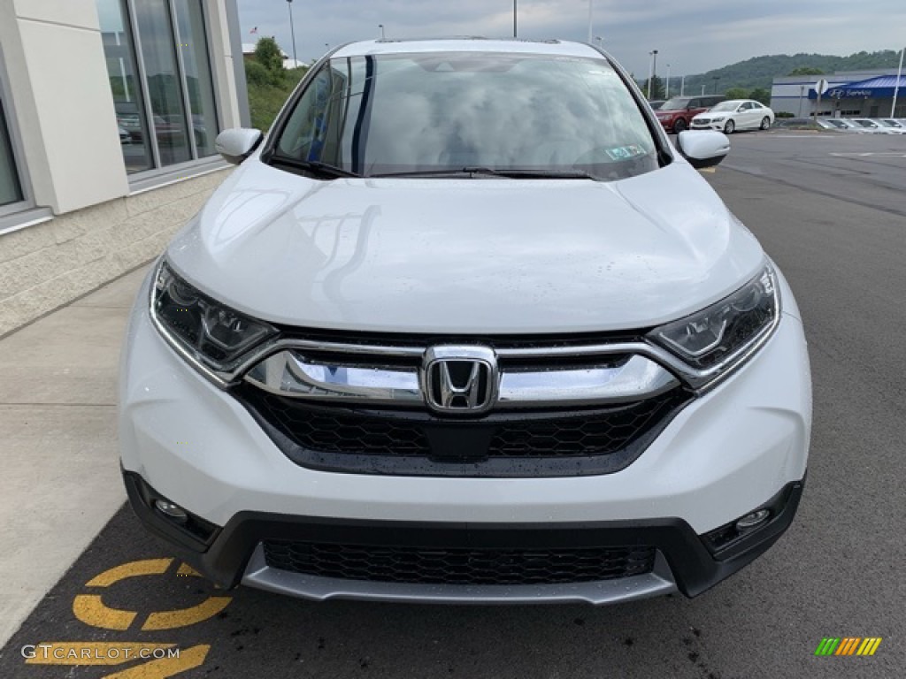 2019 CR-V EX AWD - Platinum White Pearl / Black photo #3