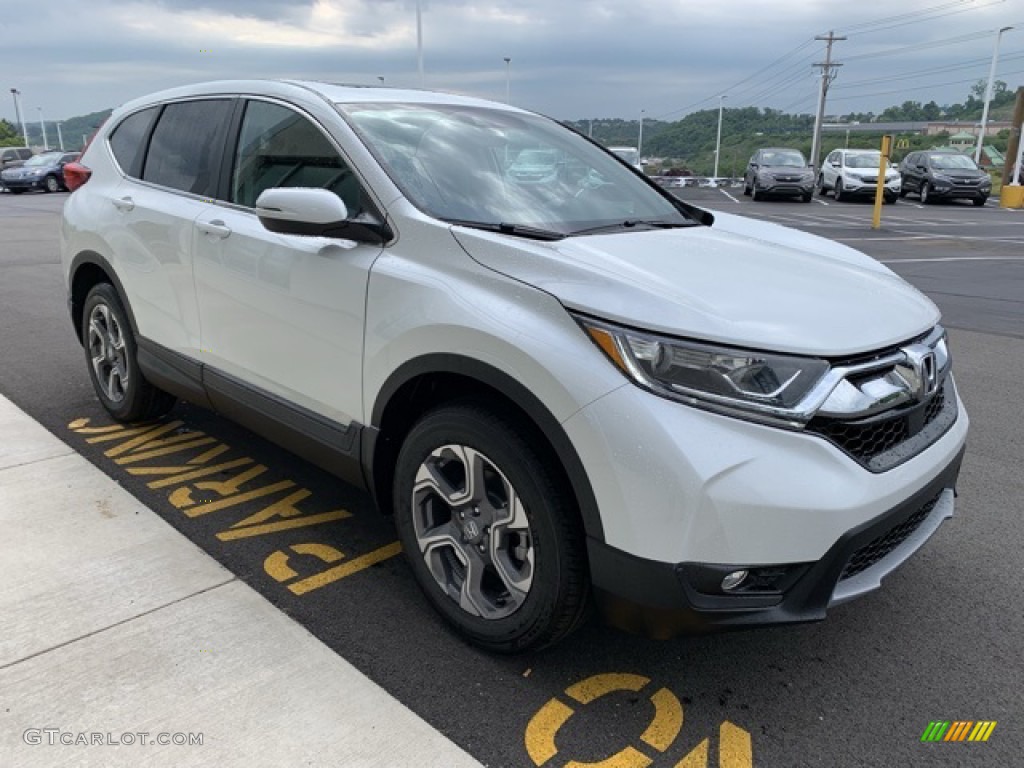 2019 CR-V EX AWD - Platinum White Pearl / Black photo #4