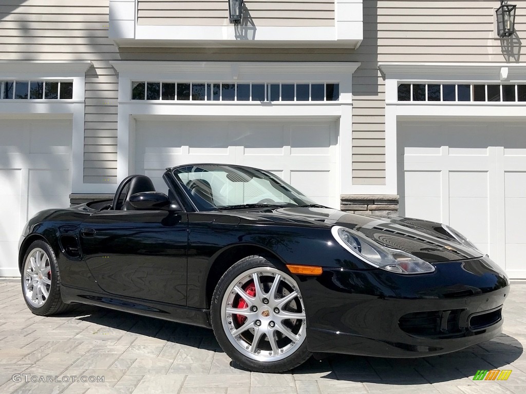 2001 Boxster S - Black / Black photo #2