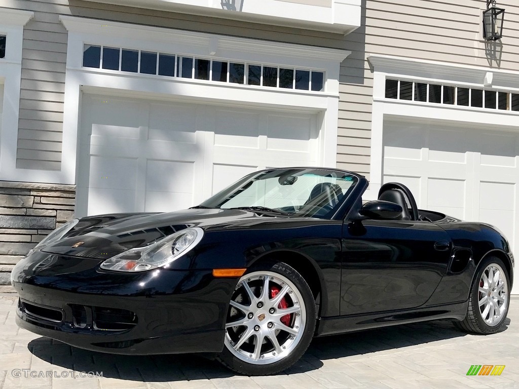 2001 Boxster S - Black / Black photo #4