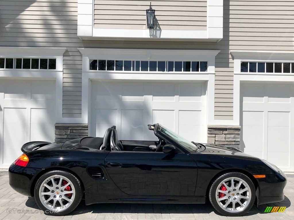2001 Boxster S - Black / Black photo #6