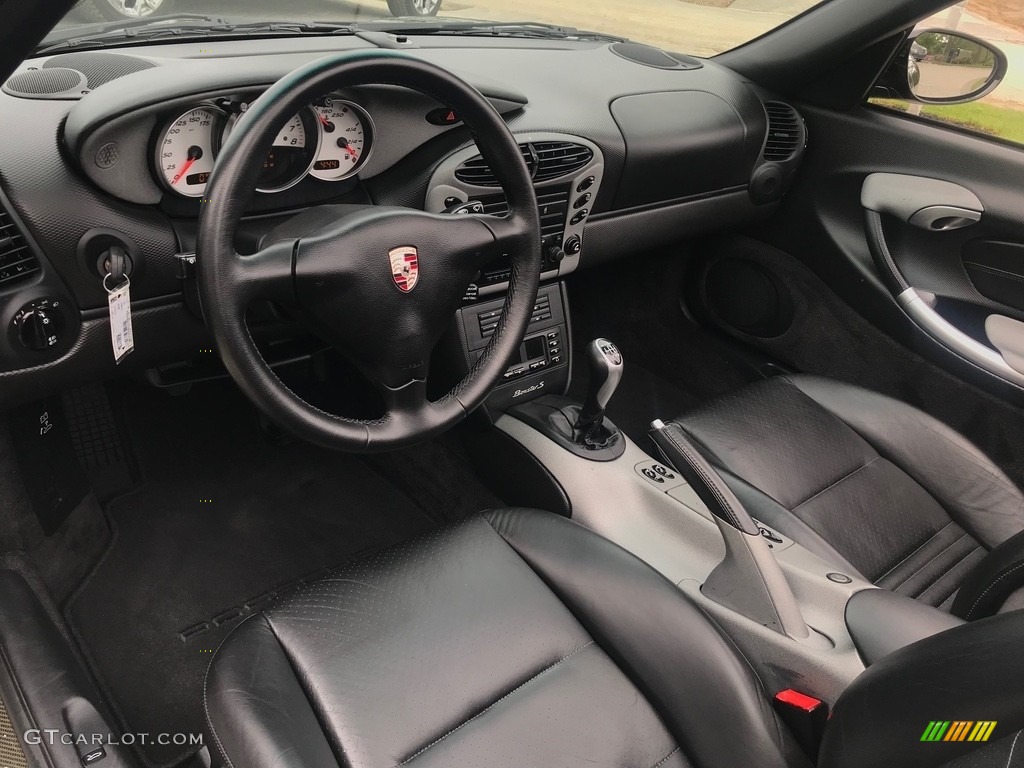 2001 Boxster S - Black / Black photo #8