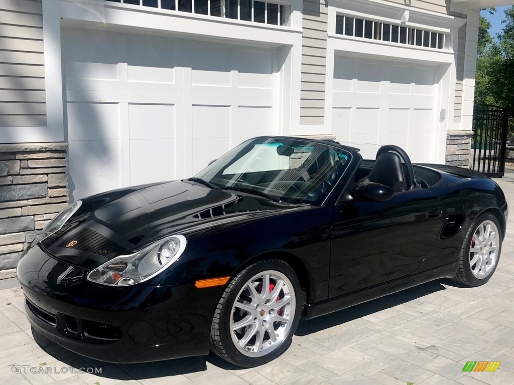 2001 Boxster S - Black / Black photo #15