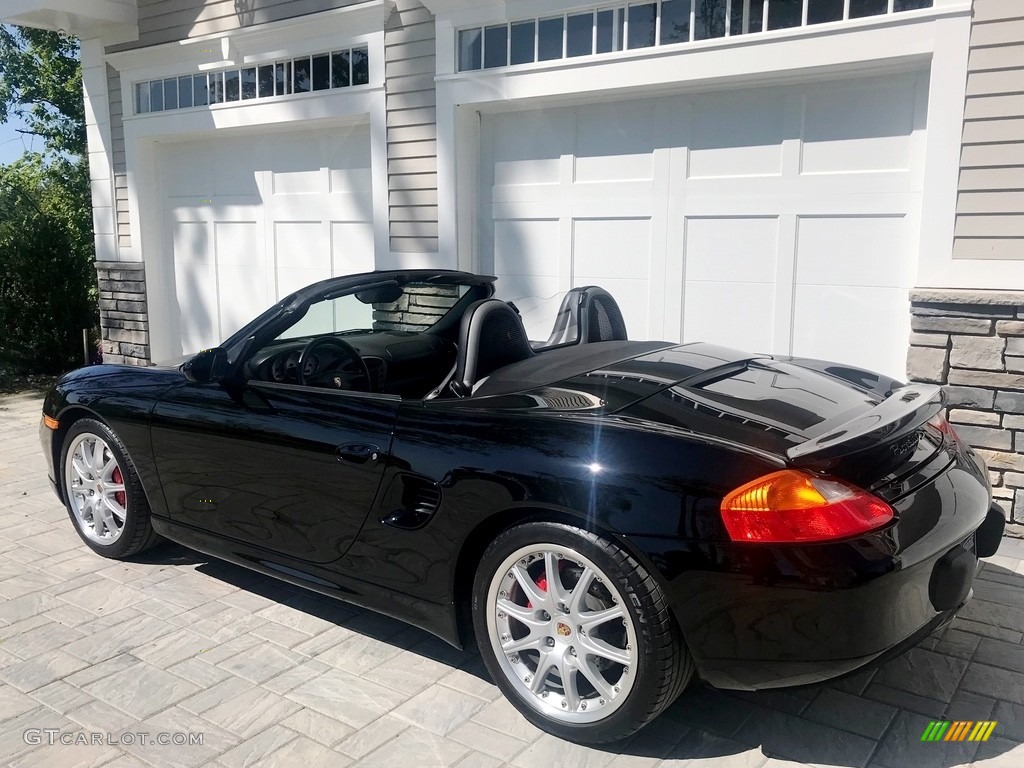 2001 Boxster S - Black / Black photo #17