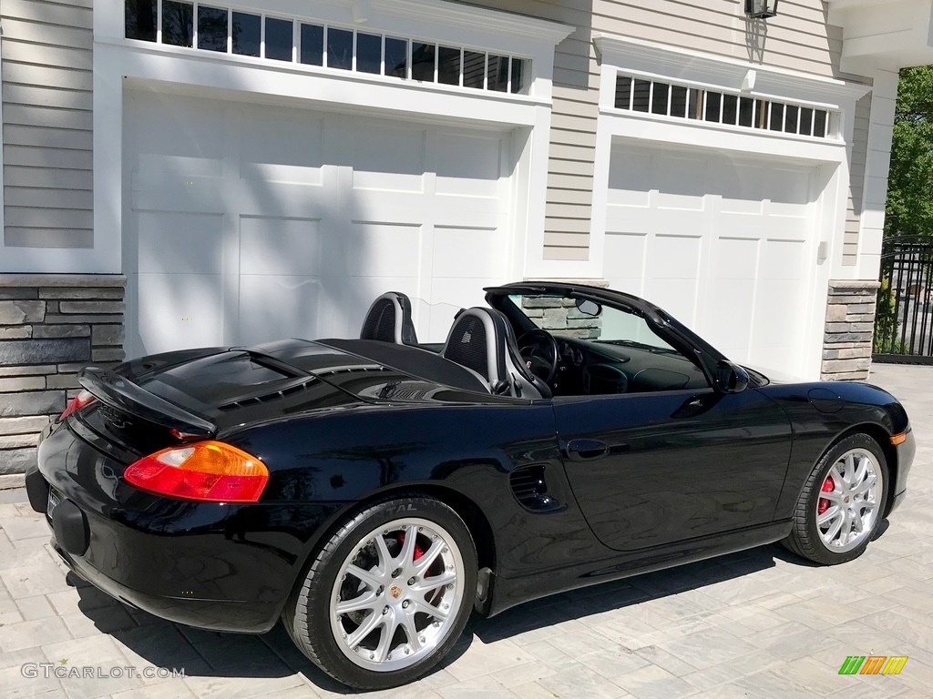 2001 Boxster S - Black / Black photo #18
