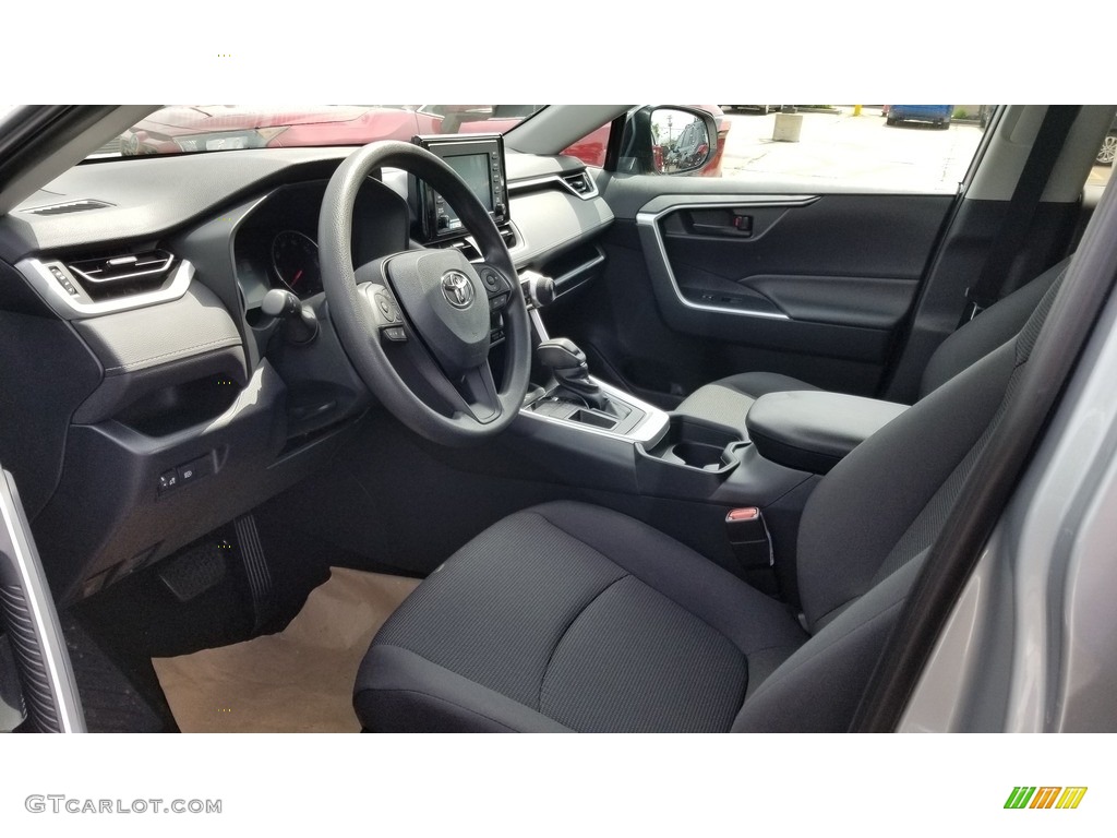 2019 RAV4 LE - Silver Sky Metallic / Black photo #2
