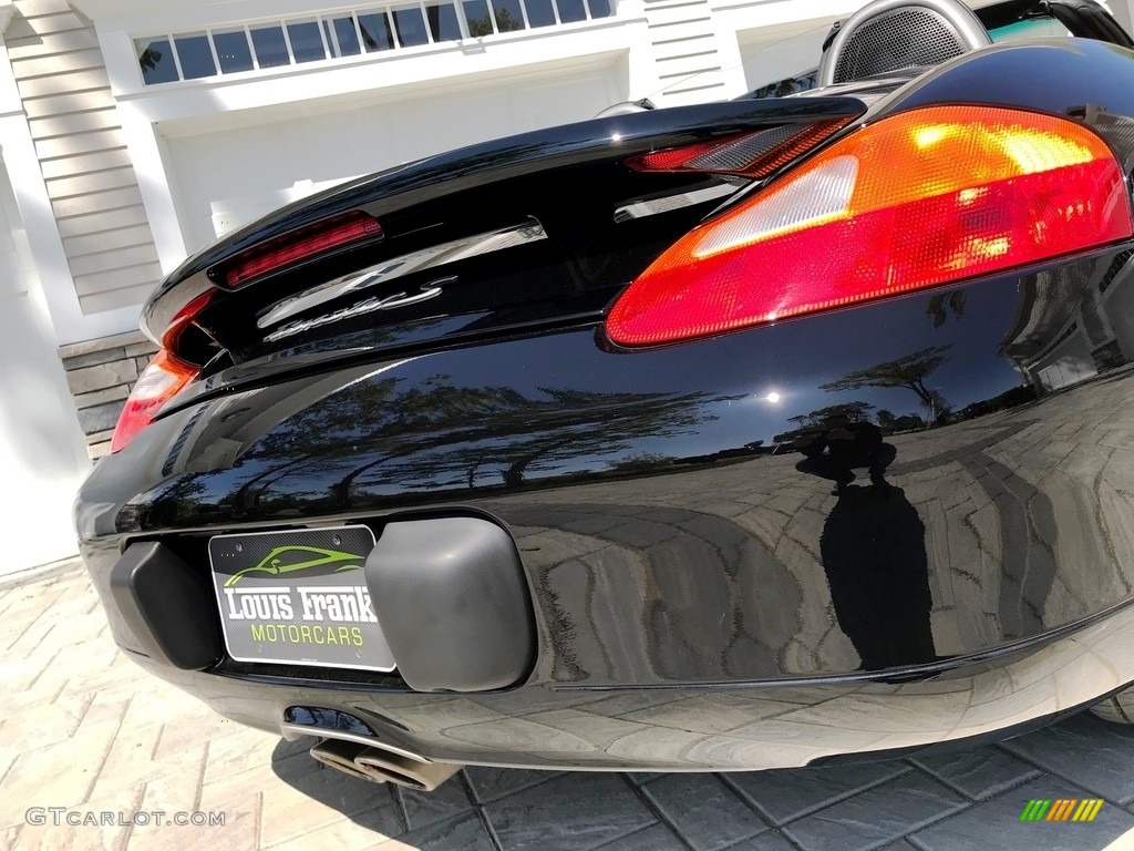 2001 Boxster S - Black / Black photo #26