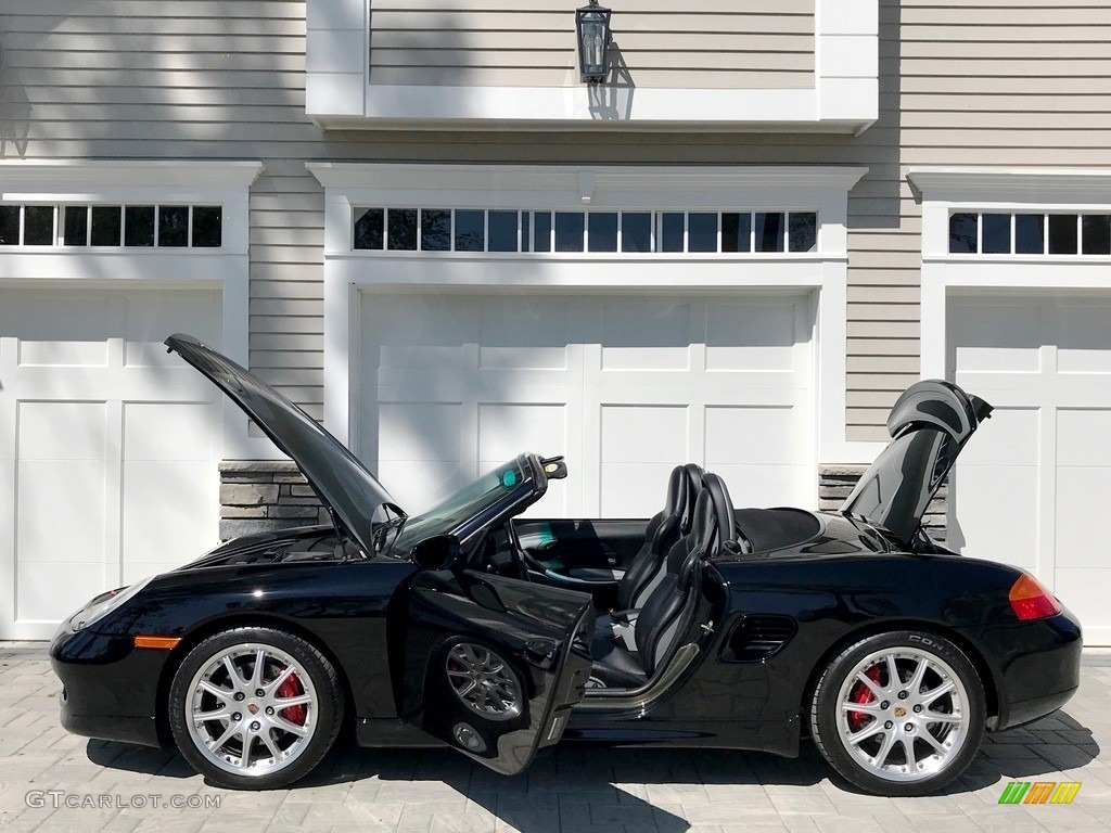 2001 Boxster S - Black / Black photo #37