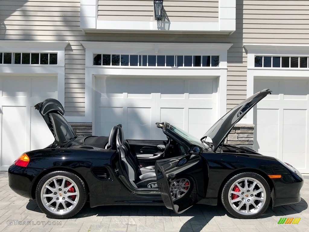 2001 Boxster S - Black / Black photo #38