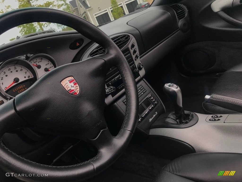 2001 Boxster S - Black / Black photo #39