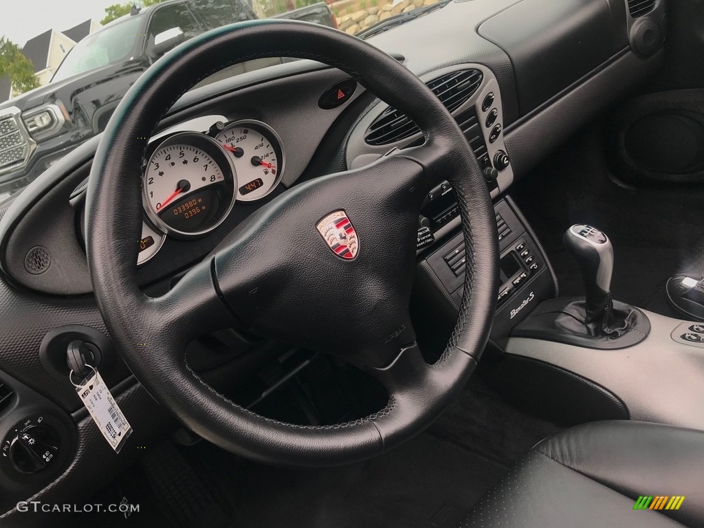 2001 Boxster S - Black / Black photo #61