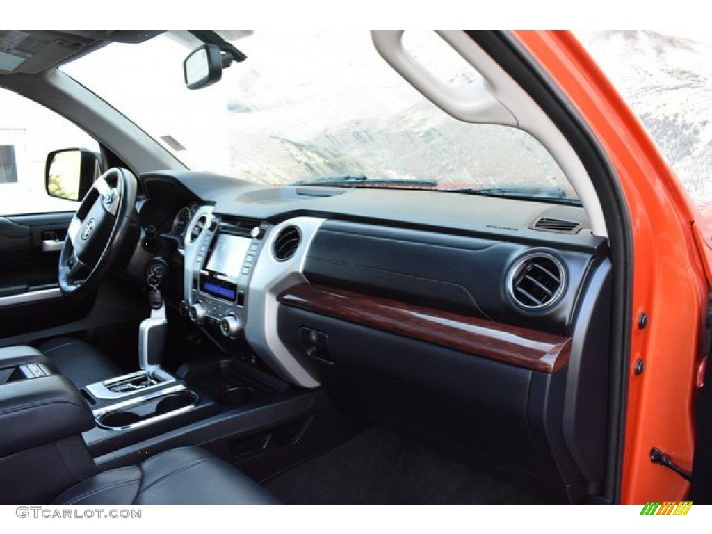 2017 Tundra Limited CrewMax 4x4 - Inferno Orange / Black photo #17