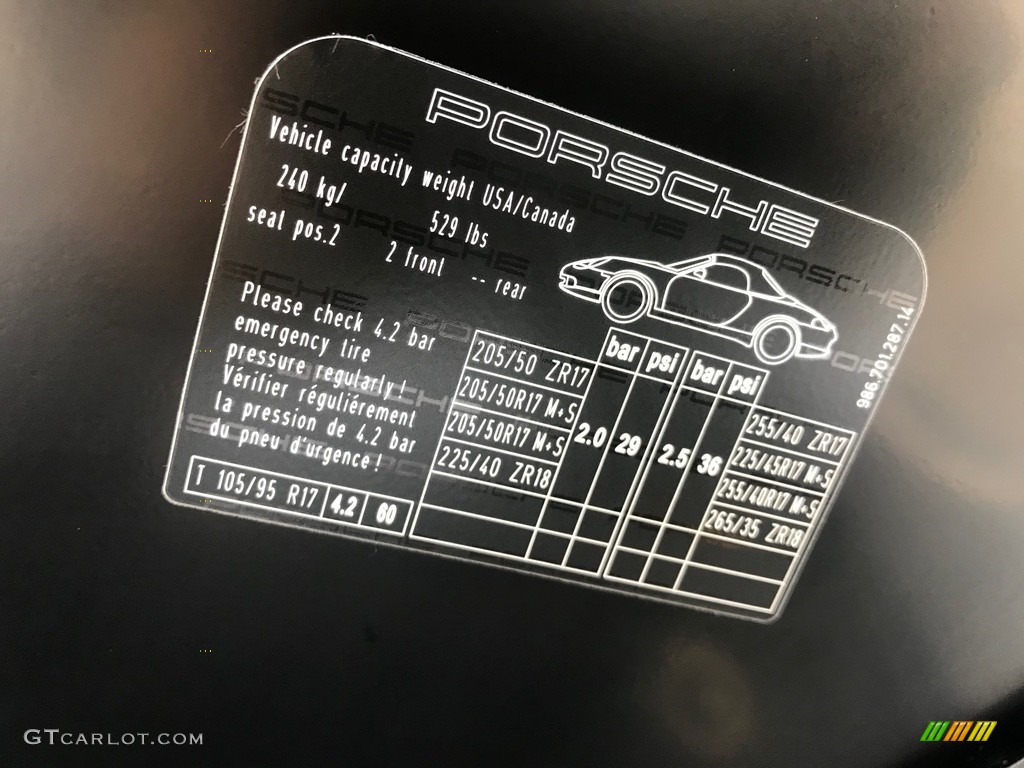 2001 Boxster S - Black / Black photo #75