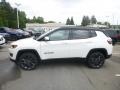 2019 White Jeep Compass Limited 4x4  photo #2