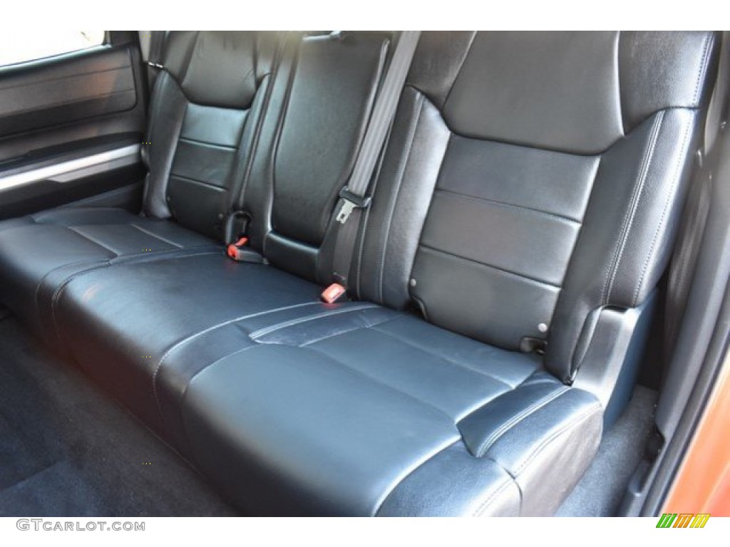 2017 Tundra Limited CrewMax 4x4 - Inferno Orange / Black photo #22
