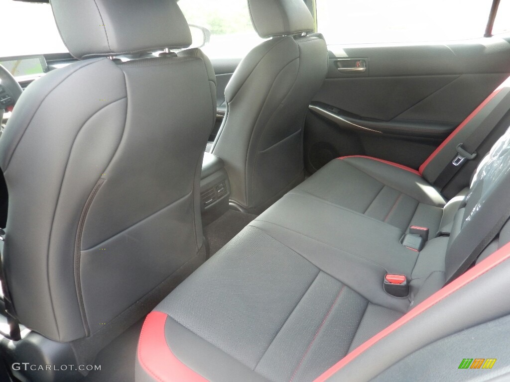 2019 Lexus IS 300 F Sport AWD Rear Seat Photos