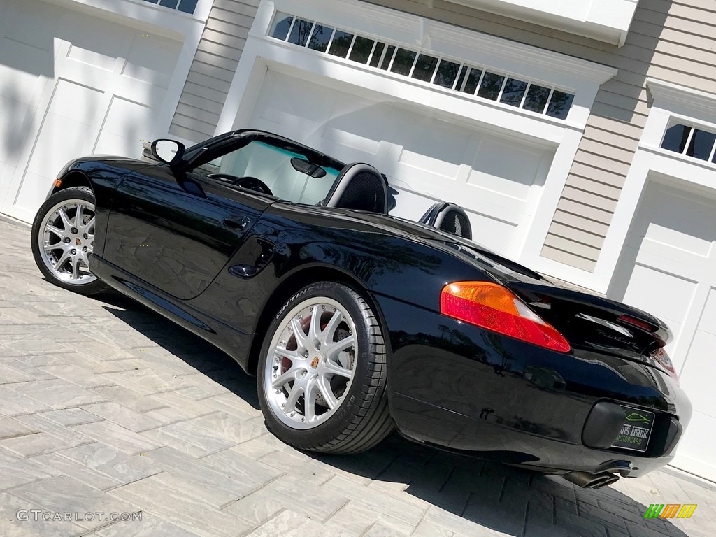 2001 Boxster S - Black / Black photo #102