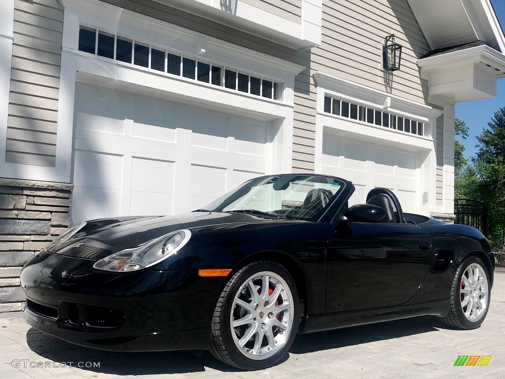 2001 Boxster S - Black / Black photo #103