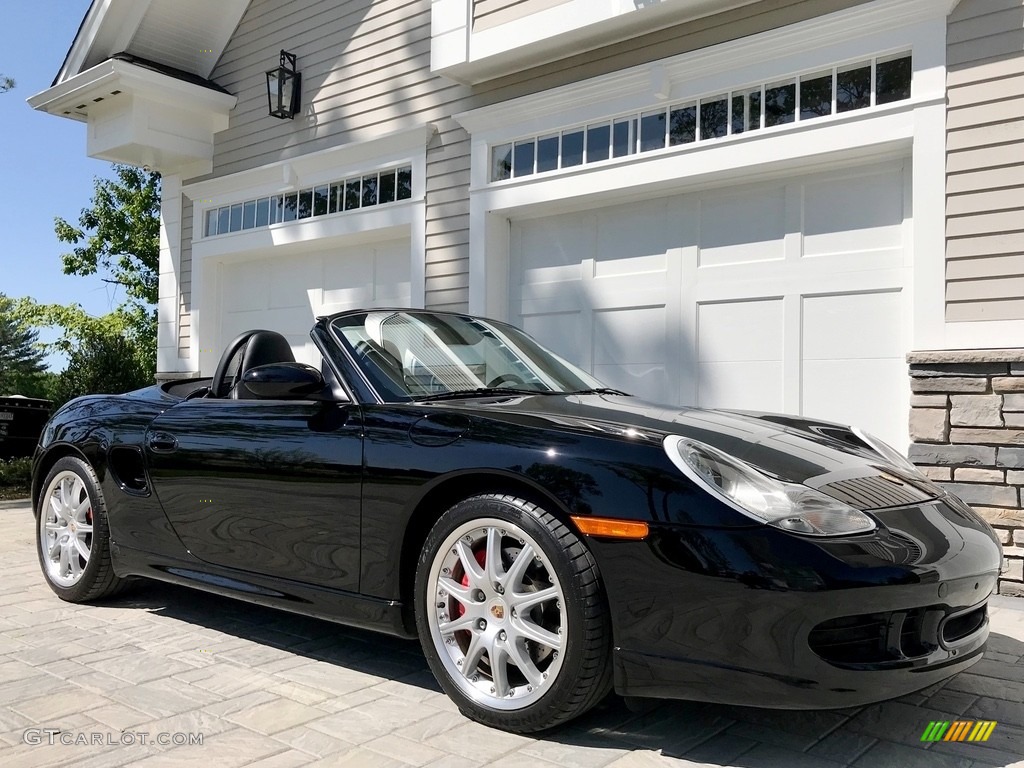 2001 Boxster S - Black / Black photo #105