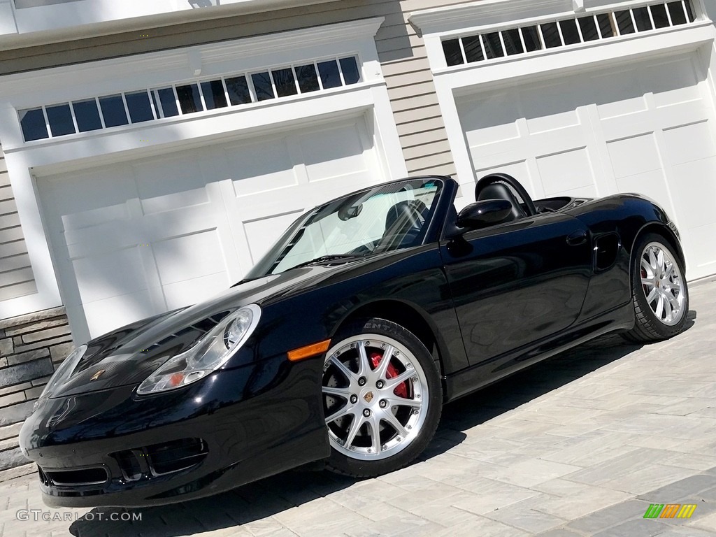 2001 Boxster S - Black / Black photo #106
