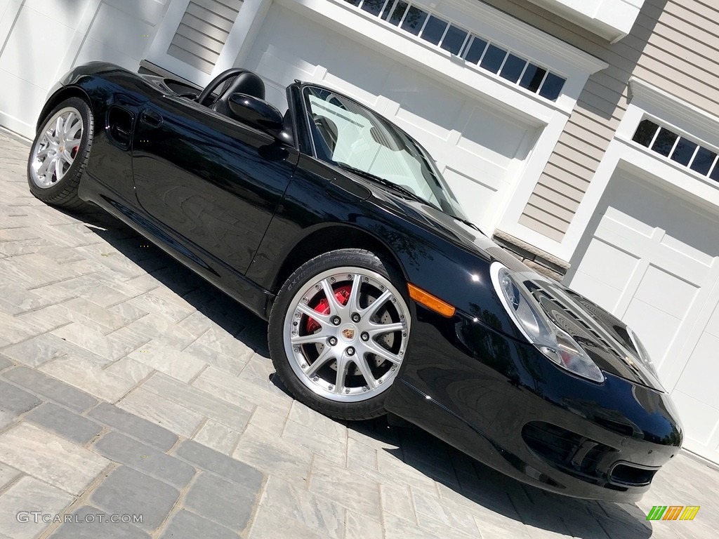 2001 Boxster S - Black / Black photo #107
