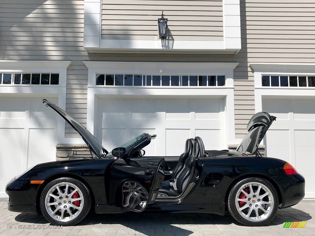 2001 Boxster S - Black / Black photo #108