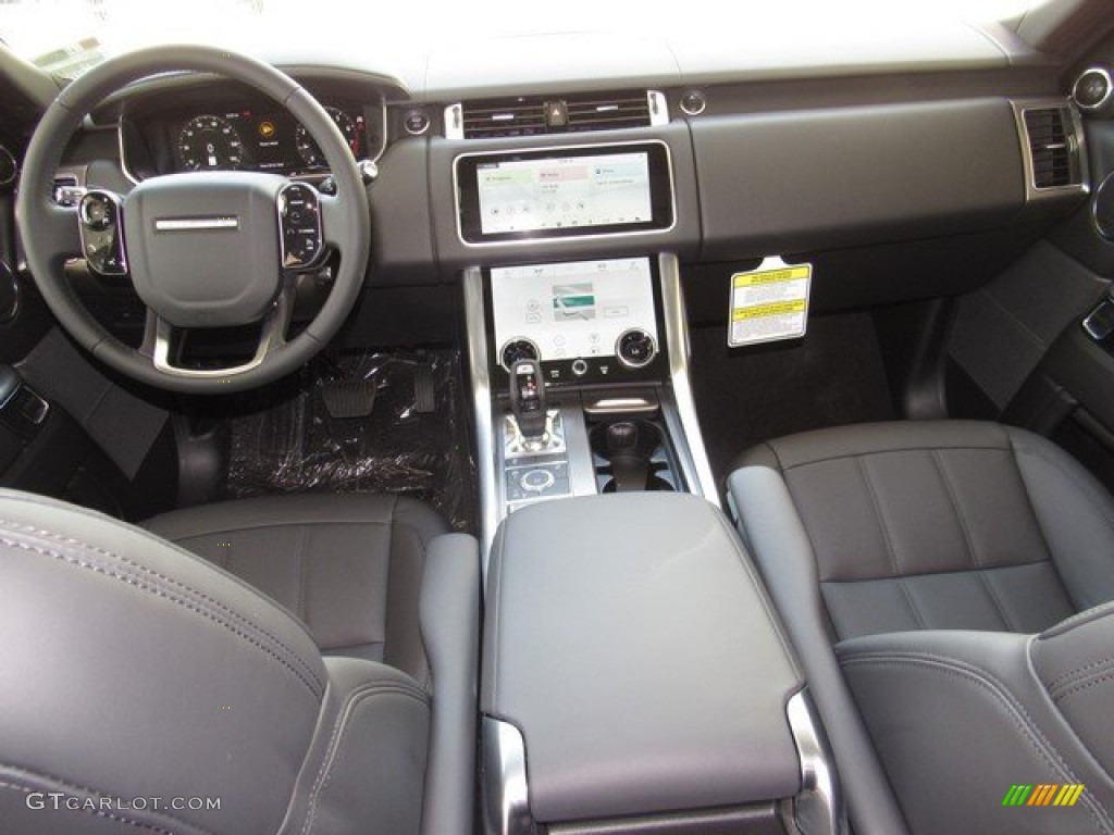 2019 Land Rover Range Rover Sport HSE Ebony/Ebony Dashboard Photo #133719095