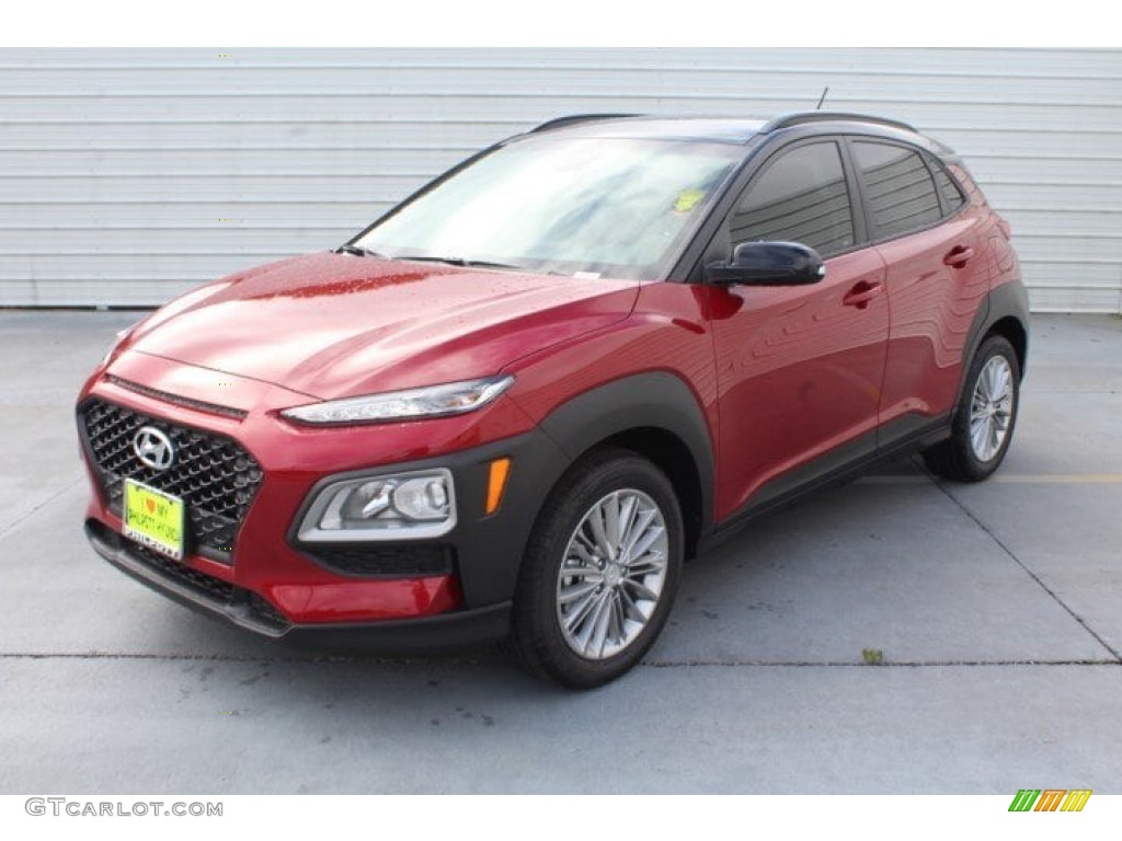 Pulse Red 2019 Hyundai Kona SEL Exterior Photo #133720079